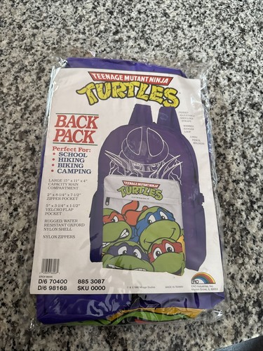 New tmnt backpack 1990 - backpack,